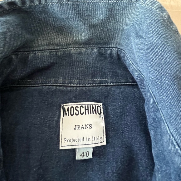MOSCHINO Denim Shirt (gently used) - Picture 7 of 11